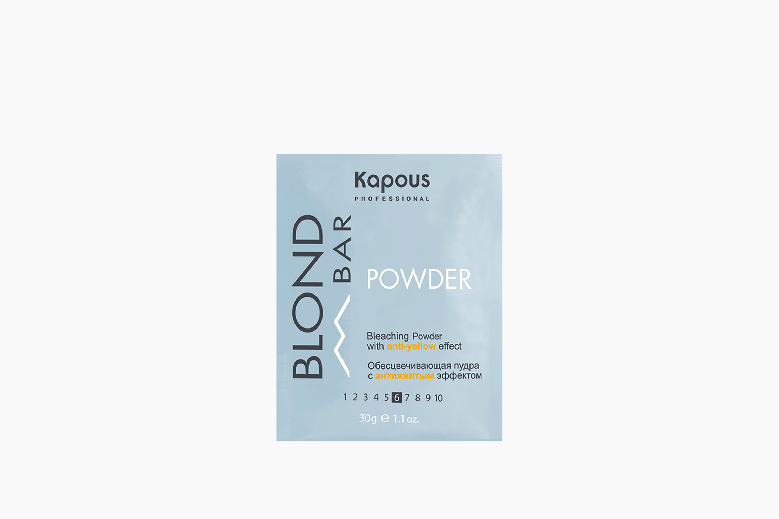Обесцвечивающая пудра для волос Kapous Professional Blond Bar Bleaching ...