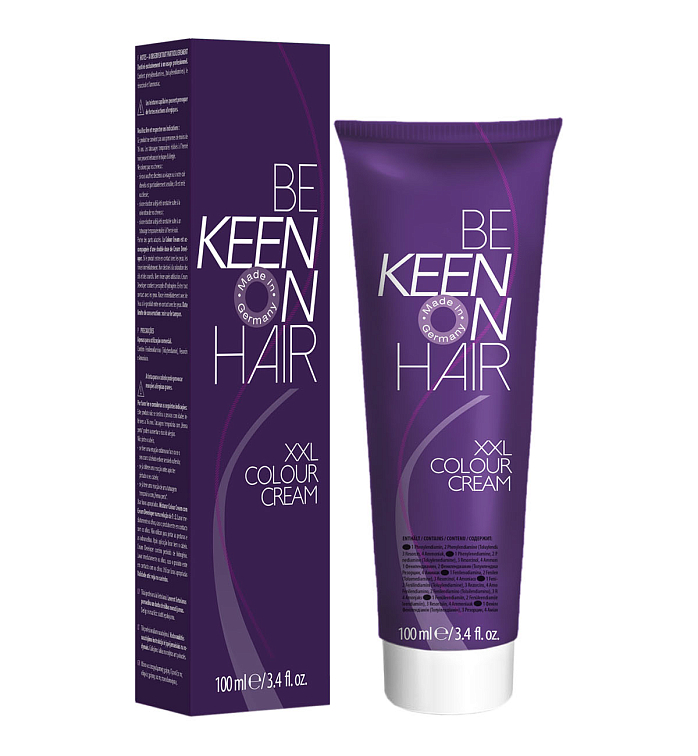KEEN Крем-краска для волос Colour Cream Платиновый пепельно-фиолетовый блондин 12.16 фото 2