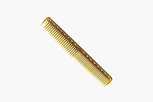 YS-337 camel Расческа для стрижки янтарная 337