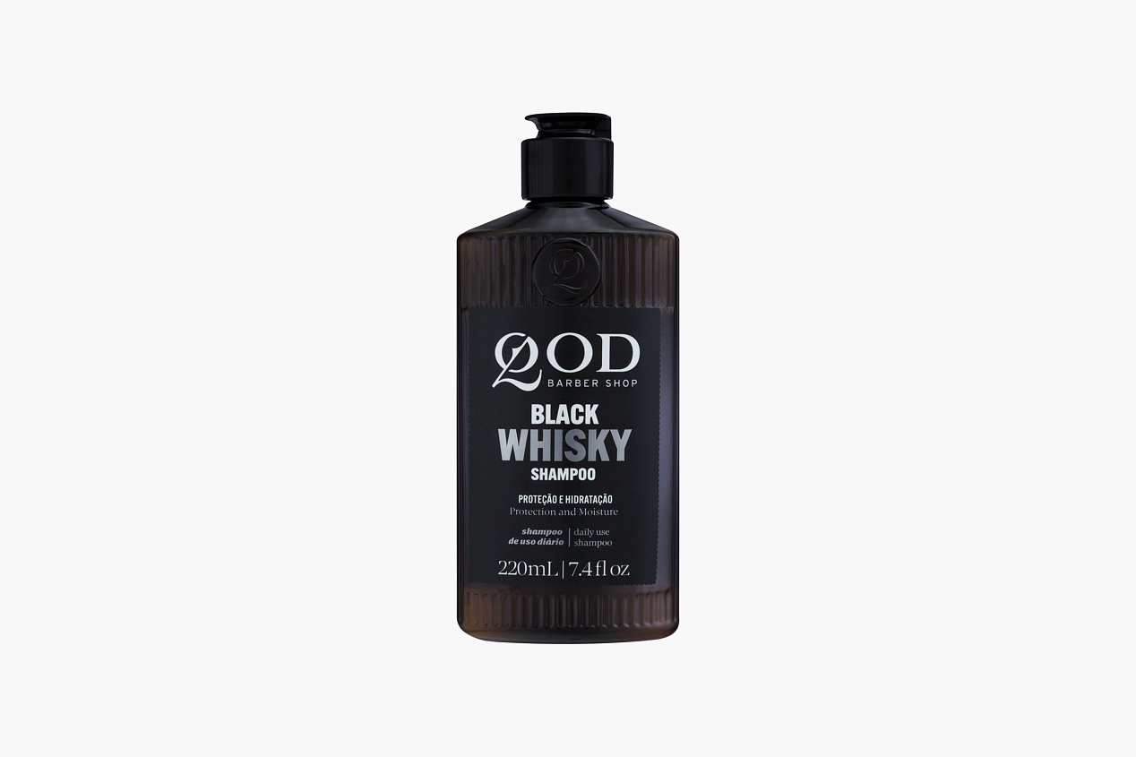 QOD Barber Shop Whiskey Shampoo