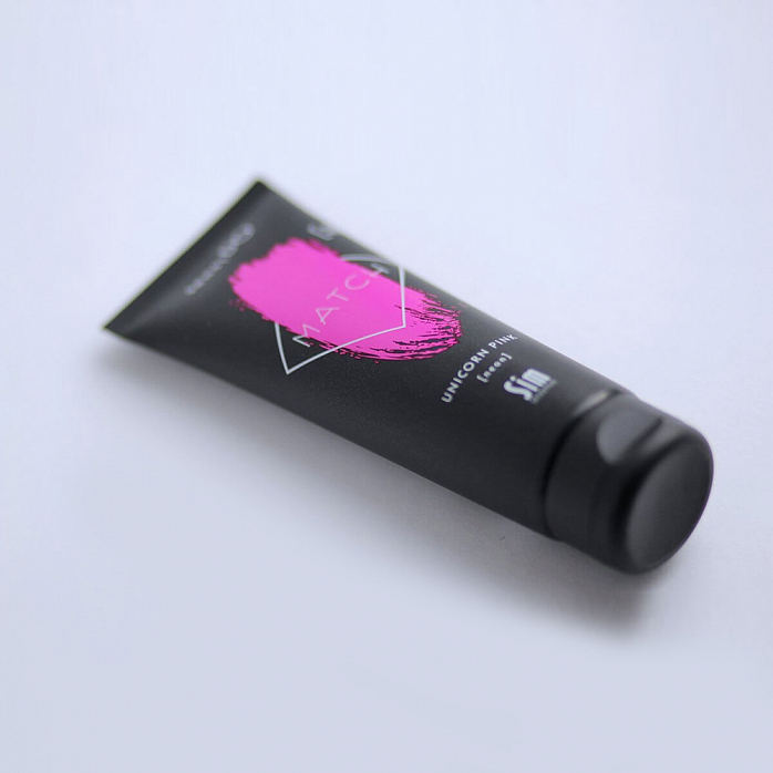Оттеночный бальзам для волос розовый неон Match Unicorn Pink (neon)  фото 3