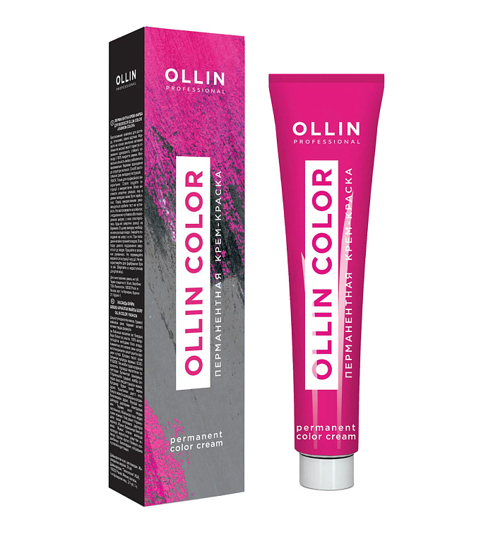 OLLIN Prof. OLLIN COLOR Перманентная крем-краска для волос 4/3 шатен золотистый 100  мл фото 2