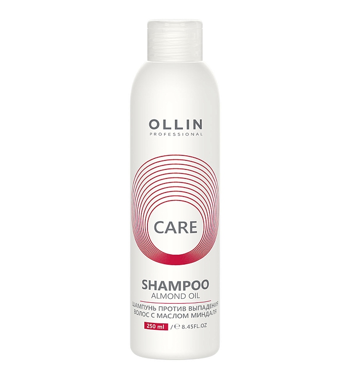 OLLIN Prof. OLLIN CARE Шампунь против выпадения волос с маслом миндаля 250 мл фото 1