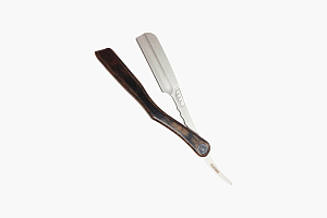 Feather Artist Club ACS бритва для бритья складная, с ручкой из шотландского дерева