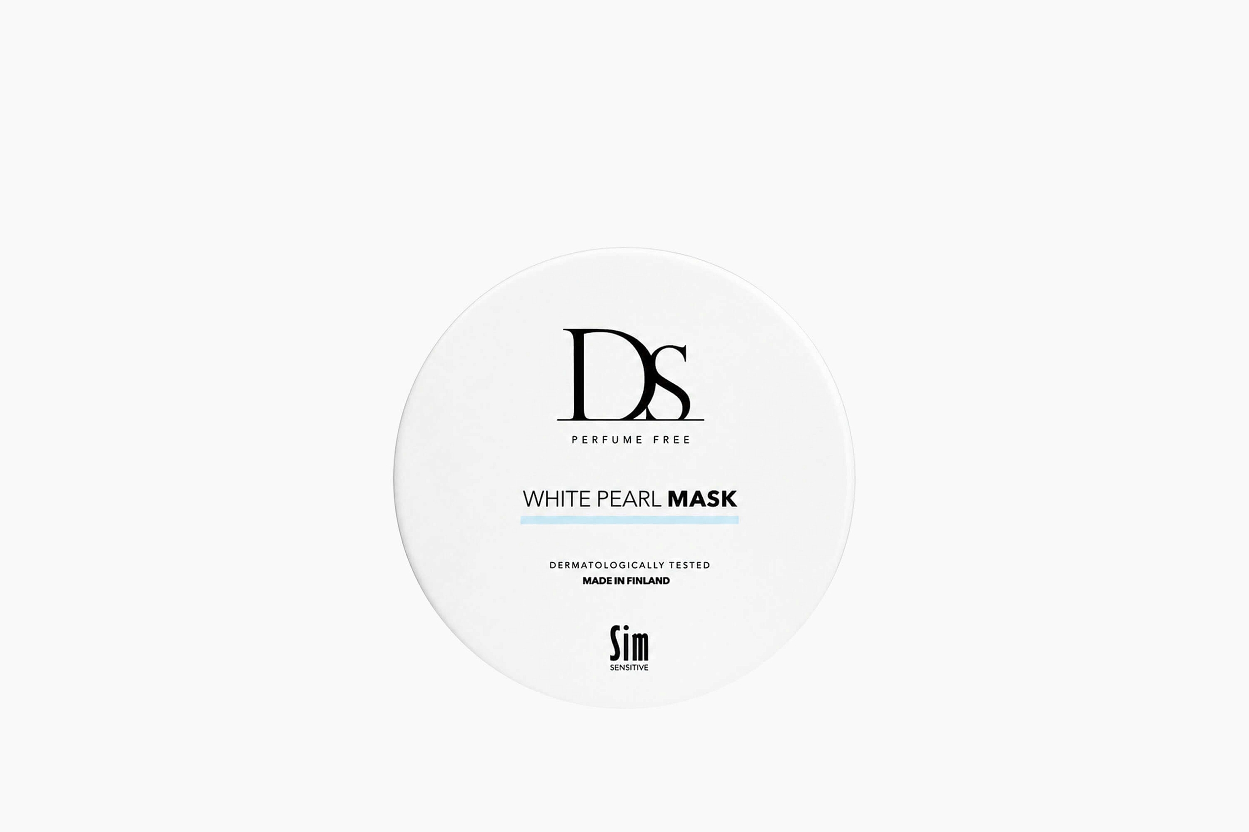 Маска для волос белый жемчуг Sim Sensitive DS White Pearl Mask 250 мл фото 1