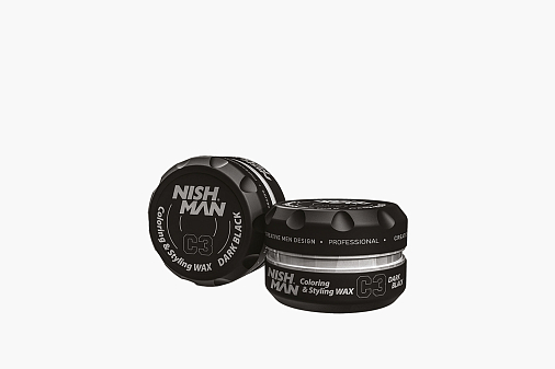 Nishman C3 Hair Premium Coloring Wax (Dark Black) Уценка