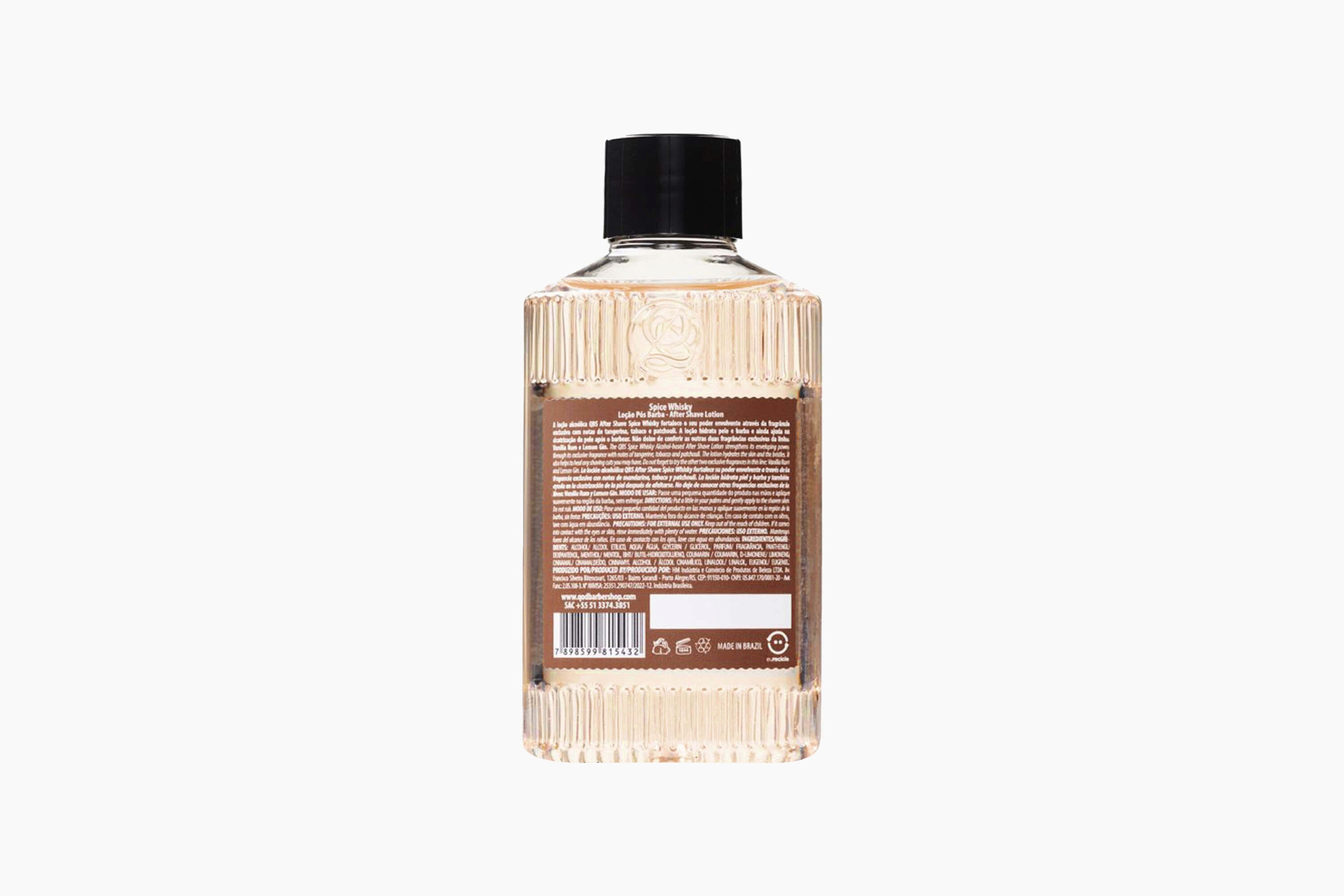 QOD Barber Shop After Shave Lotion Spice Whisky фото 2