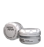 Nishman C1 Hair Premium Coloring Wax (LIght Grey)
