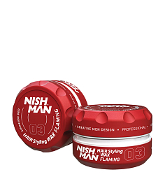 Nishman 03 Flaming Aqua Hair Styling Wax