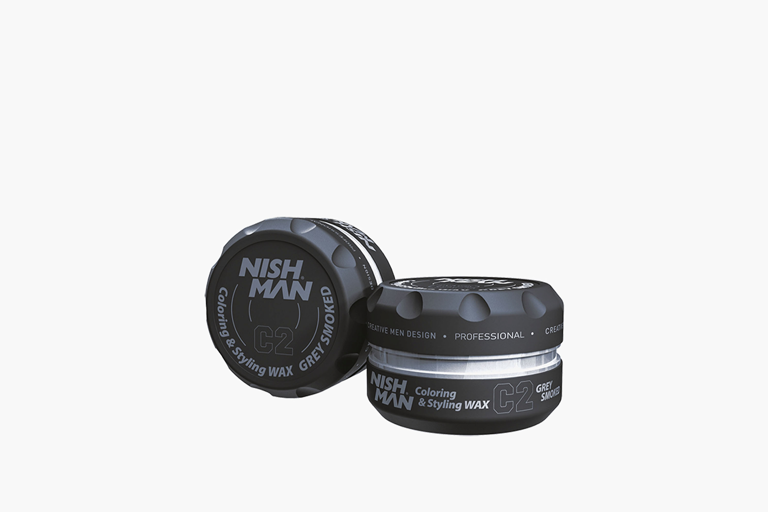 Nishman C2 Hair Premium Coloring Wax (Grey Smoked) фото 1