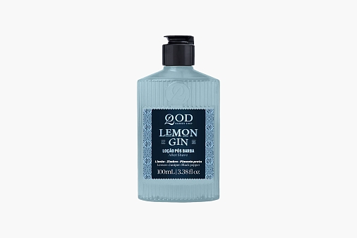 QOD Barber Shop After Shave Lotion Lemon Gin