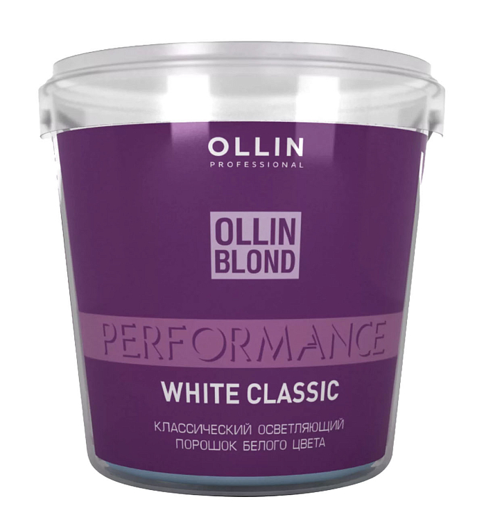 OLLIN Prof. OLLIN BLOND PERFORMANCE White Classic Классический осветляющий порошок бело го цвета 30 фото 1