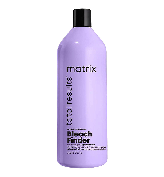 Matrix TOTAL RESULTS Bleach FinderШампунь-индикатор после осветления, меняющий цвет при соприкоснове фото 1