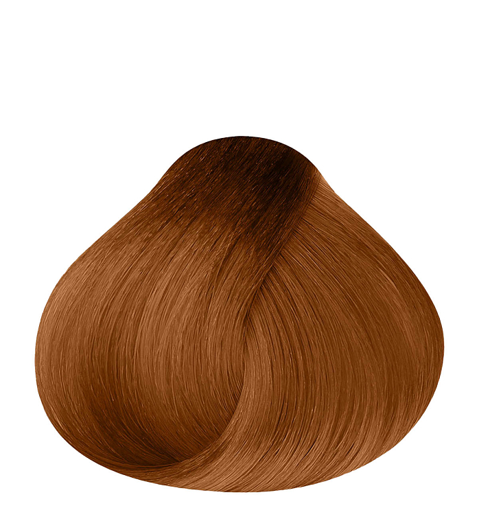 KAPOUS Крем-краска для волос с гиалуроновой кислотой, светлый блондин медный золотистый 8/43, 100 мл фото 1