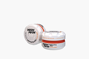 Nishman Воск Для Волос Aqua Hair Styling  Wax 06 Mystic Gummy  Персик 100 Мл