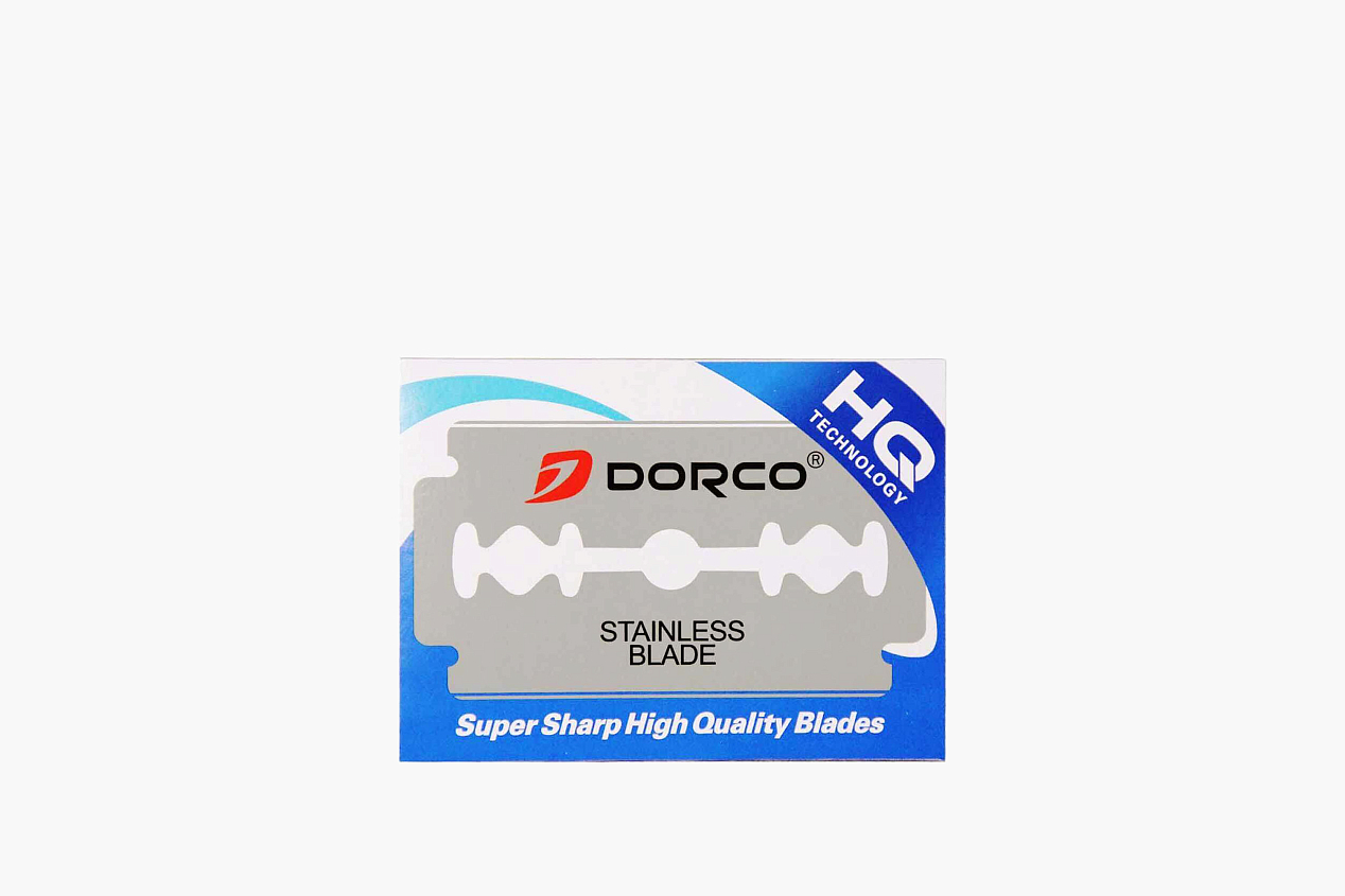 Dorco Blades are double-sided 5 per dispenser
