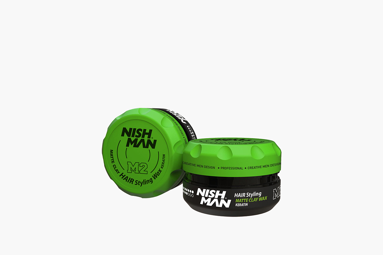 Nishman M2 Matte Clay Hair Styling Wax Уценка