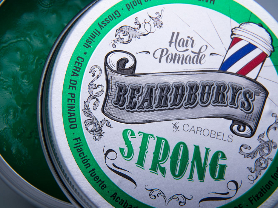 Beardburys WAX Strong Помада сильной фиксации для укладки волос  100 мл фото 4