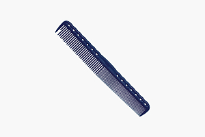 YS-334 blue Расческа для стрижки синяя 334
