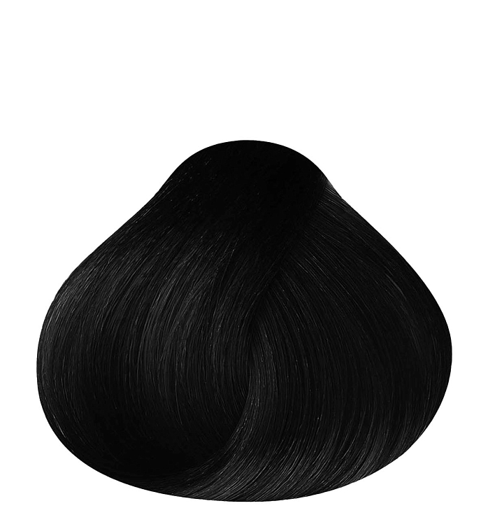 KAPOUS Крем-краска для волос с гиалуроновой кислотой, черный интенсивный  1/00, 100 мл фото 1