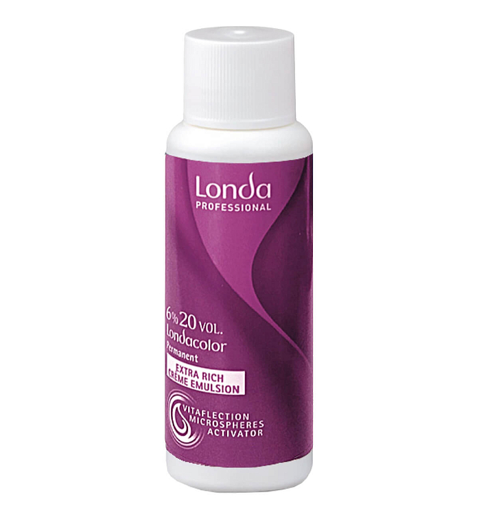 Londa Professional Extra Rich Creme Emulsion Окислительная эмульсия для стойкой краски для волос 6% 1000мл фото 1