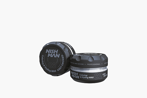 Nishman C2 Hair Premium Coloring Wax (Grey Smoked) Уценка