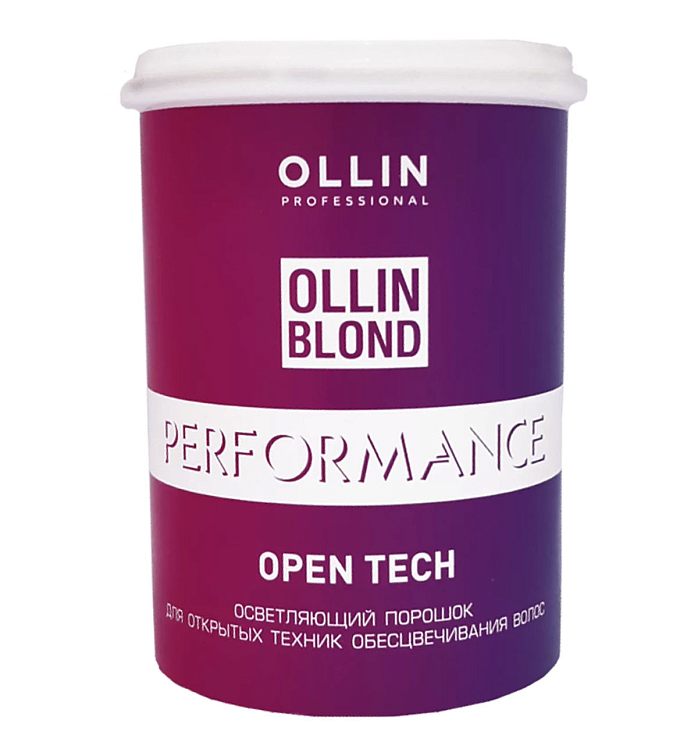 OLLIN Prof. OLLIN BLOND PERFORMANCE Open Tech Осветляющий порошок для открытых техник обесцвечивания фото 1