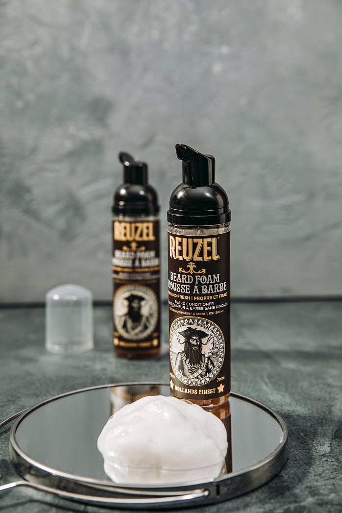 Reuzel Clean & Fresh Beard Foam кондиционер-пена для бороды 70 мл фото 7