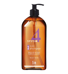 Шампунь №3 для всех типов волос 3 Mild Shampoo, 500 мл