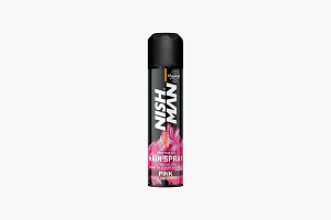 Nishman Спрей-Краска Для Волос Hair Coloring Mech Spray - Pink 150 Мл