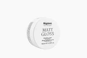 KAPOUS Моделирующая паста для волос сильной фиксации «Matt Gloss», 100 мл