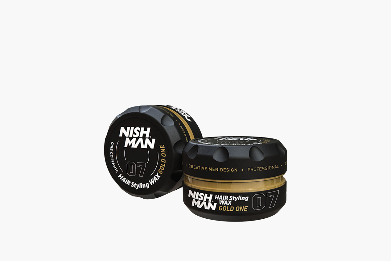 Nishman 07 Gold One Aqua Hair Styling Wax
