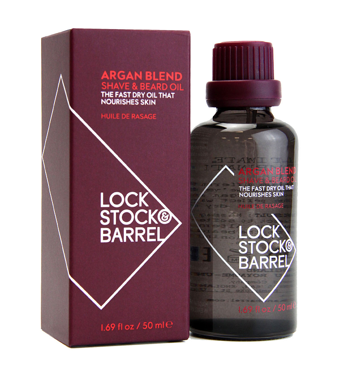 LS&B Argan Blend Shave Oil аргановое масло для бритья и ухода за бородой 100 мл фото 2
