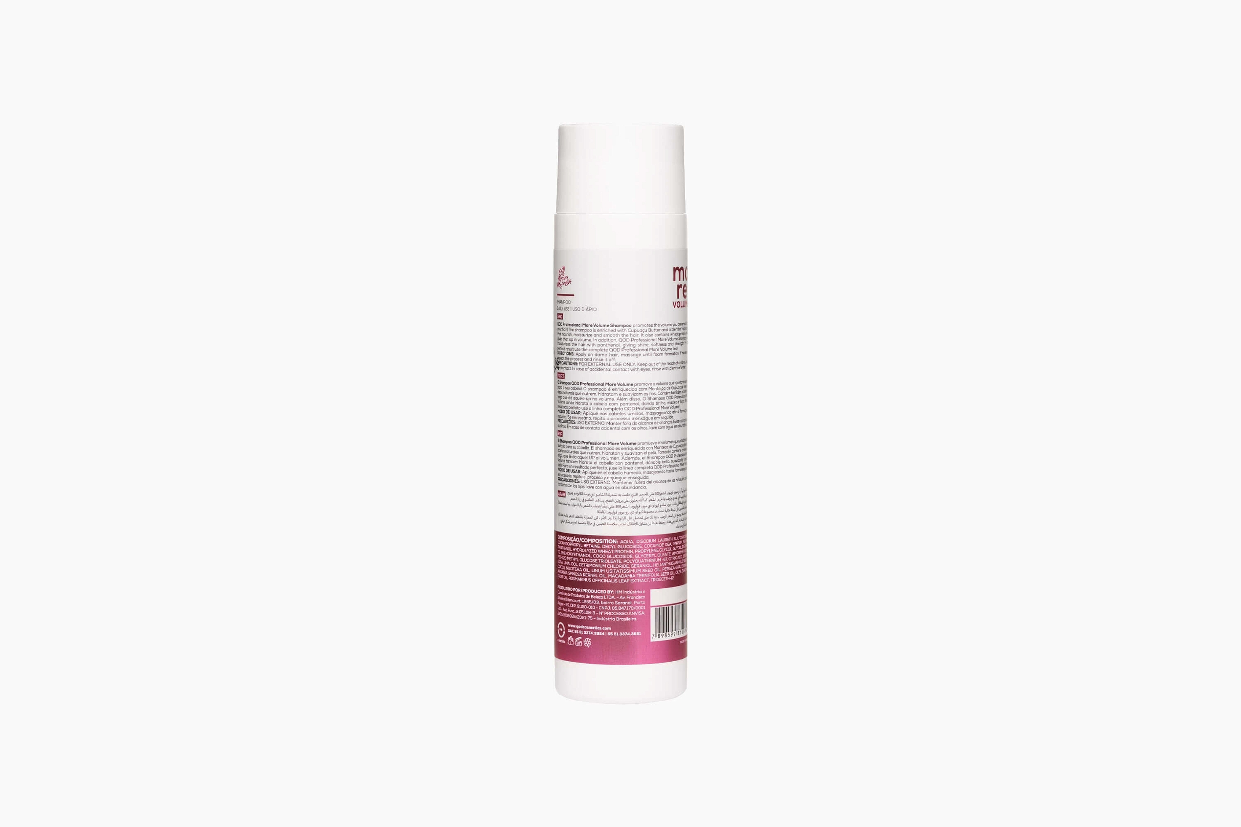 QOD Professional More Volume Shampoo фото 2