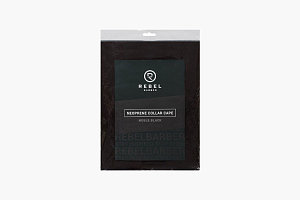 REBEL BARBER Пеньюар с неопреновым воротником Noble Black