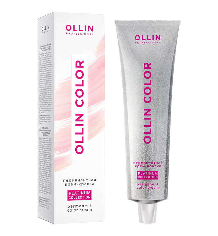 OLLIN Prof. OLLIN COLOR Перманентная крем-краска для волос Platinum Collection 6/112 100  мл фото 2