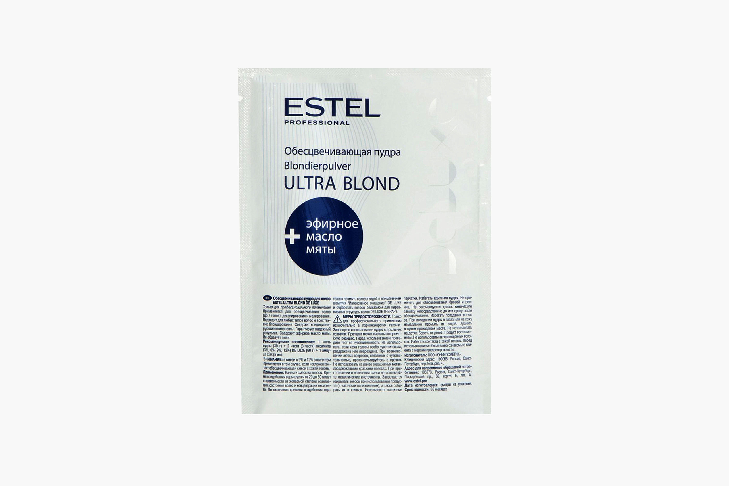 Estel Professional De Luxe Ultra Blond фото 1