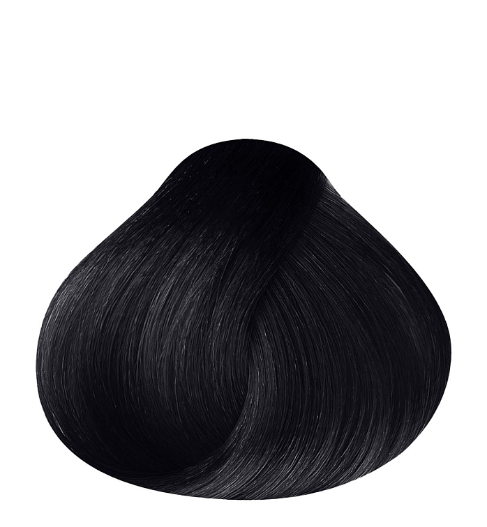 KAPOUS STUDIO крем-краска для волос с экстрактом женьшеня и рисовыми протеинами, иссиня-черный, 1/10,  100 мл фото 1