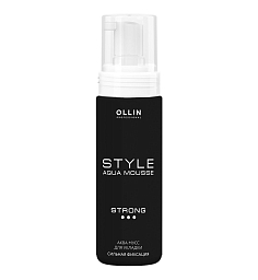 Ollin Professional Style Aqua Mousse Strong