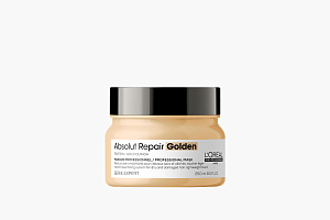 L’oreal Prof. Маска с золотой текстурой для восстановления поврежденных волос  Absolut Repair Golden