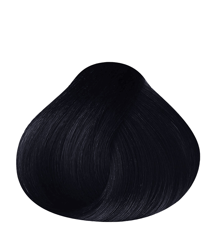 KAPOUS Крем-краска для волос с гиалуроновой кислотой, иссиня-черный 1/1, 100 мл фото 1