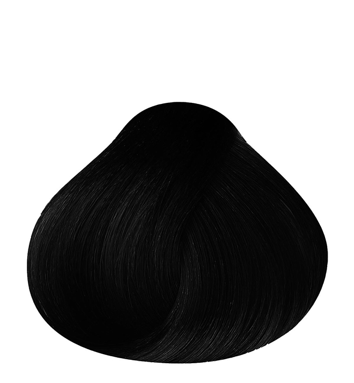 OLLIN Prof. OLLIN COLOR Перманентная крем-краска для волос 1/0 иссиня-черный 100  мл фото 1