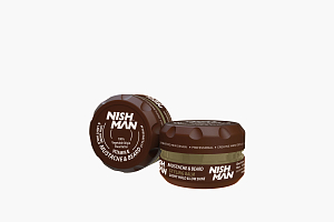 Nishman Бальзам-Стайлинг Для Бороды И Усов Beard&Mustache Styling Balm 100 Мл