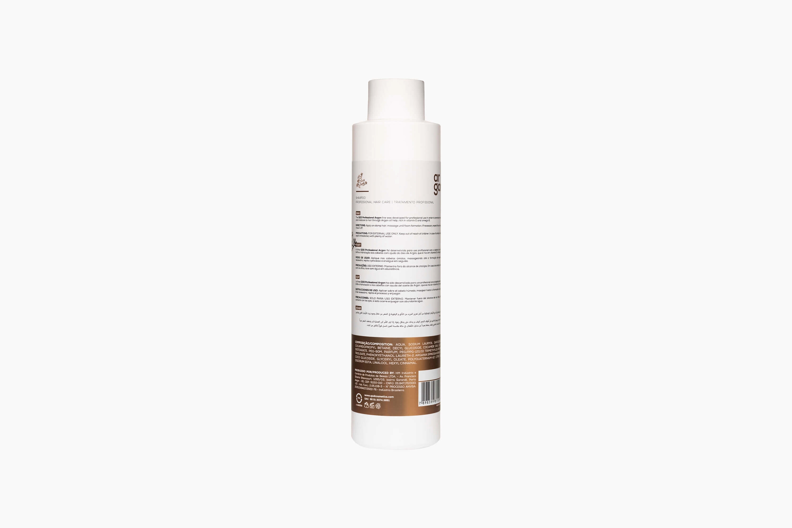QOD Professional Argan Shampoo After care treatment фото 2