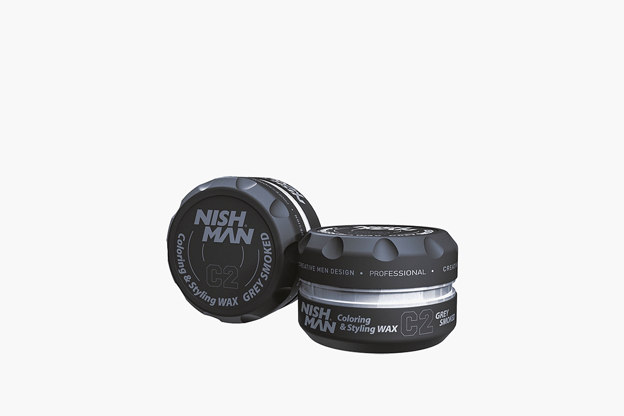 Nishman C2 Hair Premium Coloring Wax (Grey Smoked)