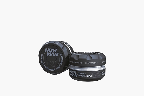 Nishman C2 Hair Premium Coloring Wax (Grey Smoked)