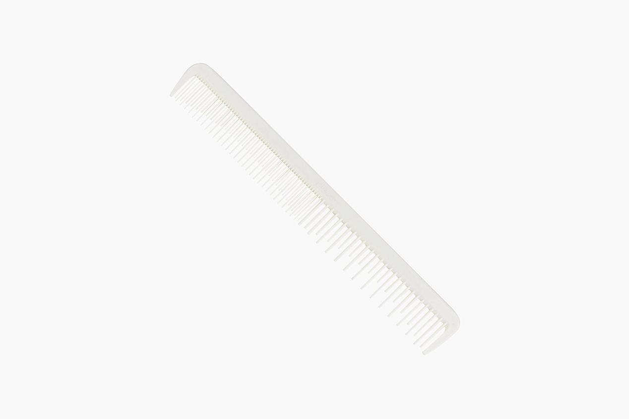 Расческа для стрижки Pfizz Comb White Long