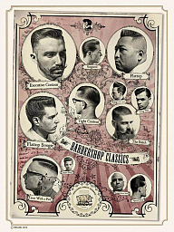 Фирменный постер Классический барбершоп Barbershop Classic Poster