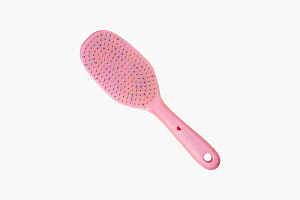 0409-1302-07 Парикмахерская щетка I LOVE MY HAIR "CRAZY BRUSH" 1302 розовая L