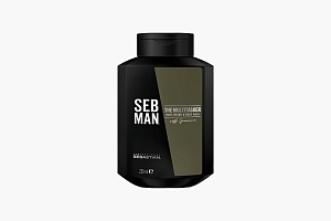 Sebastian Prof. SebMan The Multi-Tasker Hair, Beard & Body Wash Шампунь для ухода за волосами, бород